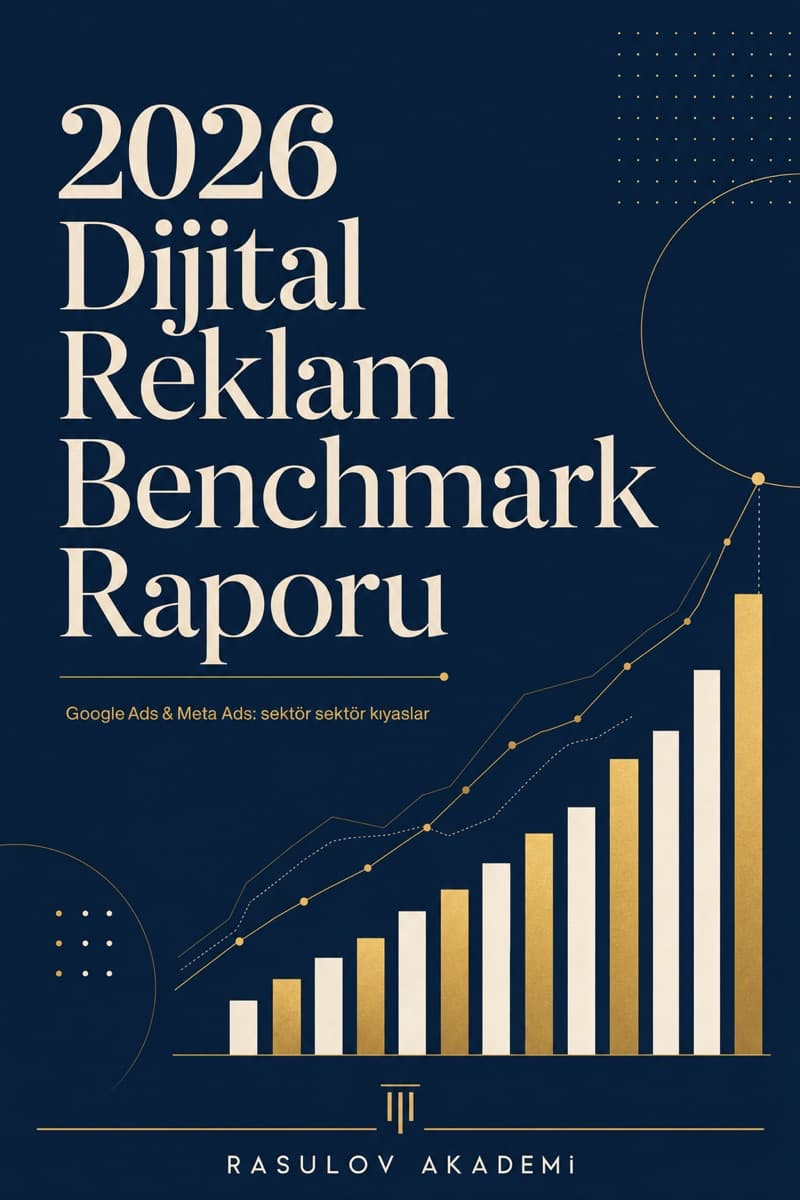 2026 Dijital Reklam Benchmark Raporu e-kitap kapağı